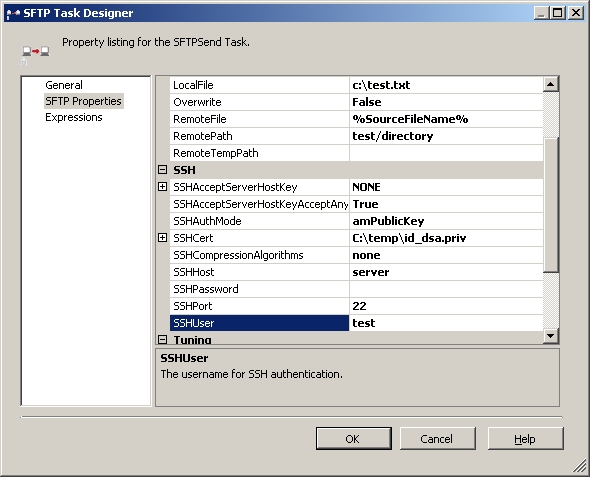 SFTP Task for SSIS